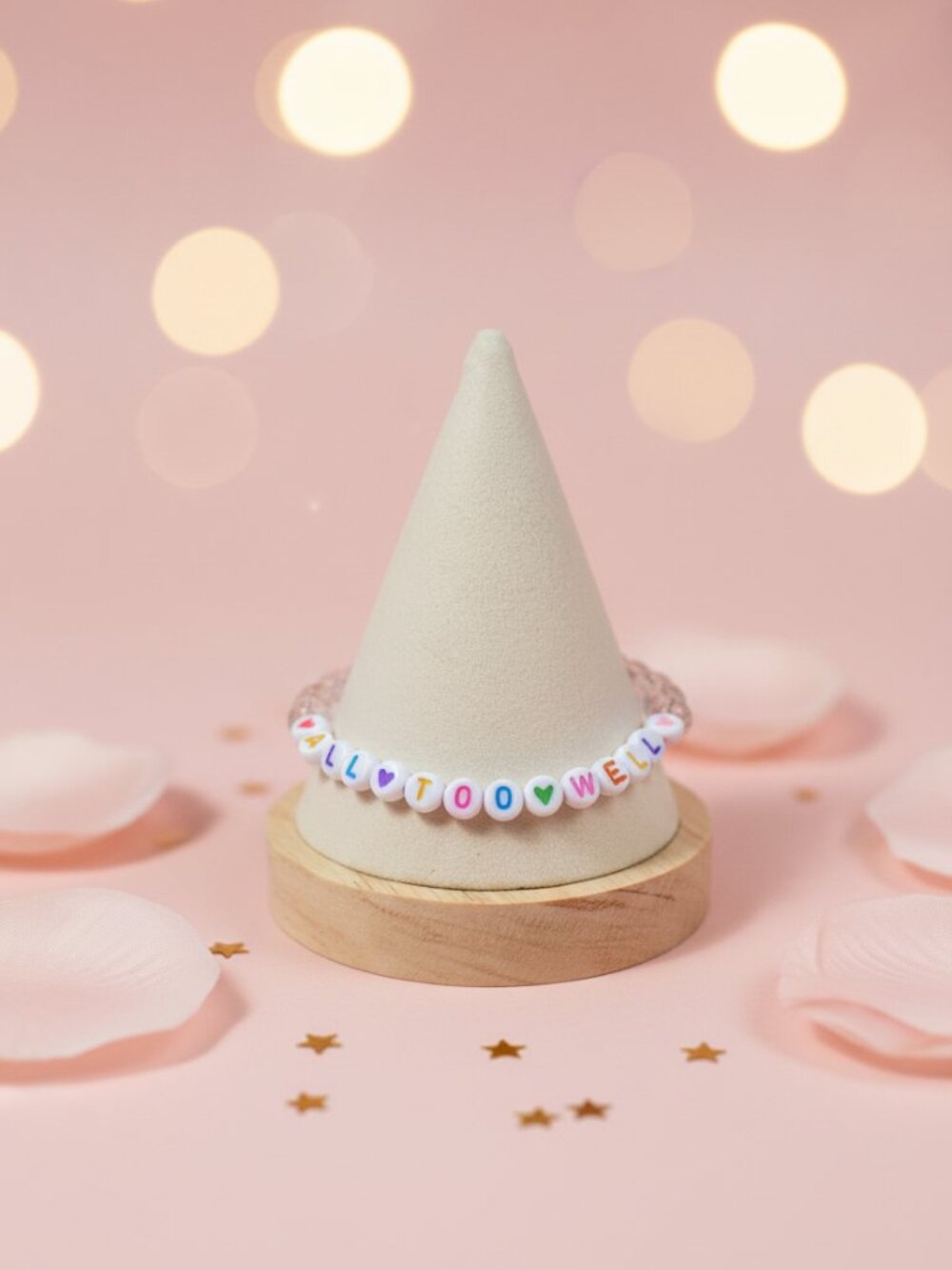 All Too Well Era Beaded Friendship Bracelet | Handmade Letter Bead Bracelet
